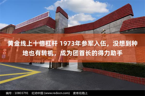 黄金线上十倍杠杆 1973年参军入伍，没想到种地也有转机，成为团首长的得力助手