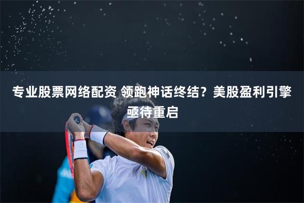 专业股票网络配资 领跑神话终结？美股盈利引擎亟待重启